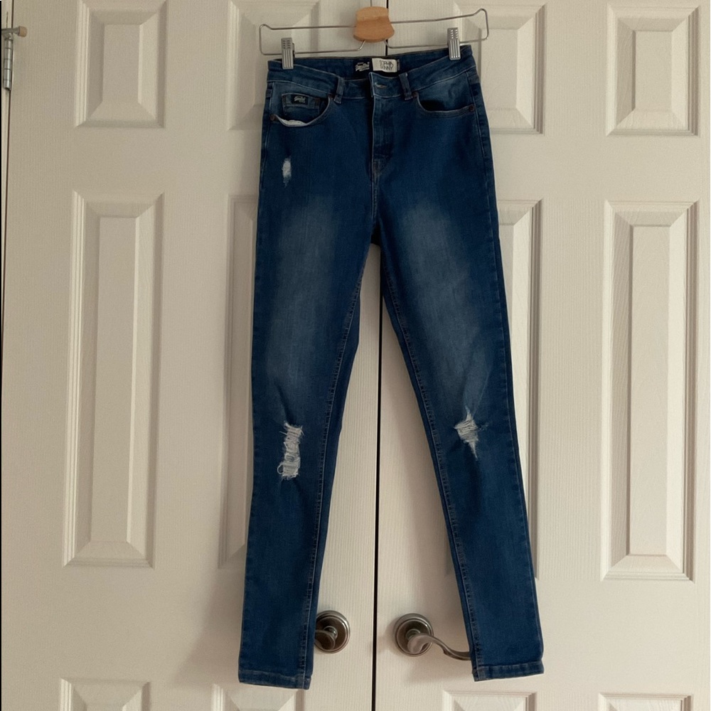 Super dry vintage skinny jeans